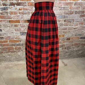 Plaid Kolonaki Skirt